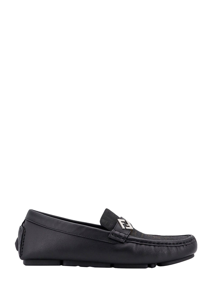 Fendi Flat shoes Tabacconero Pelle