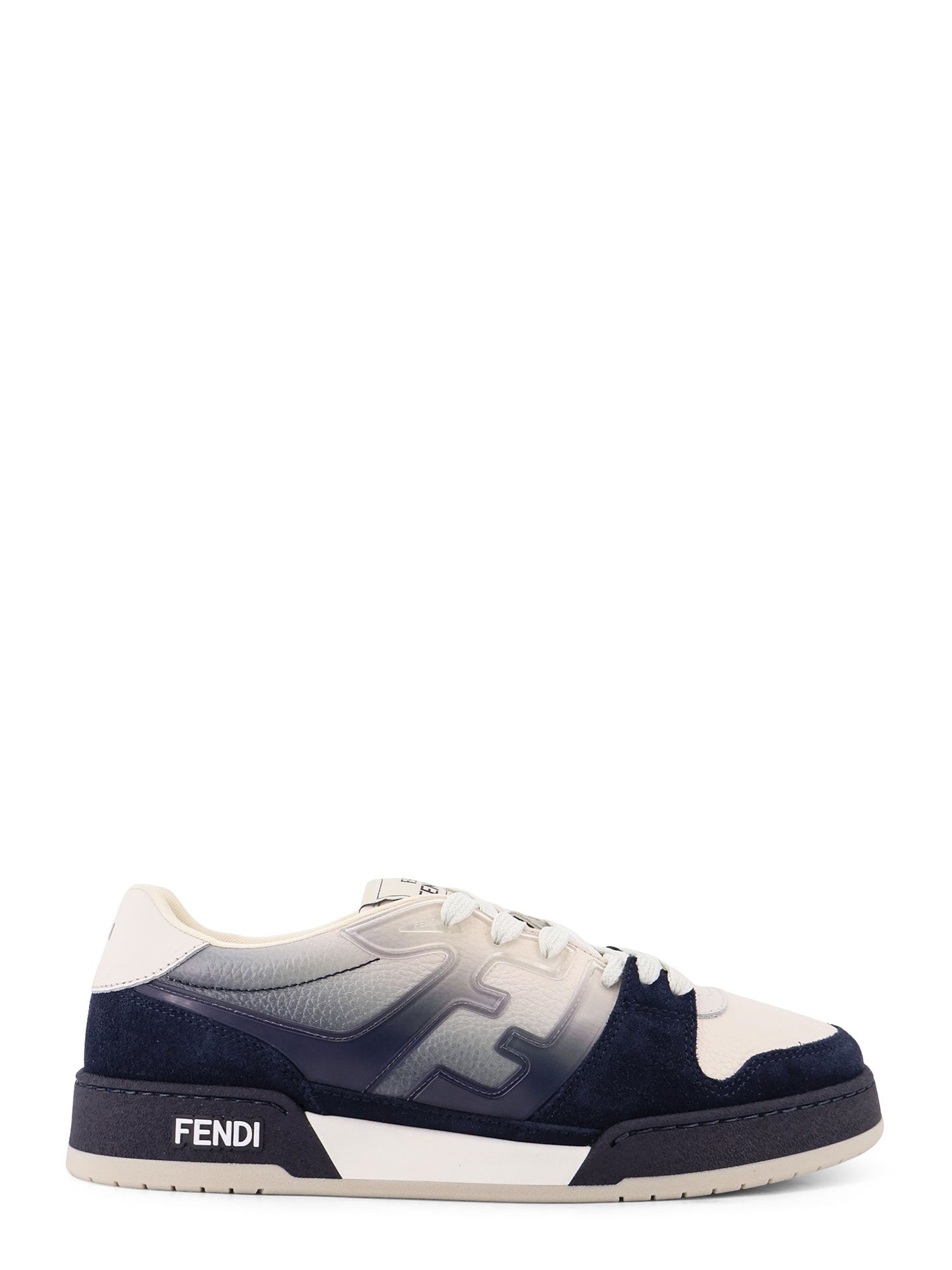 Fendi Sneakers Navy Bianco Pelle