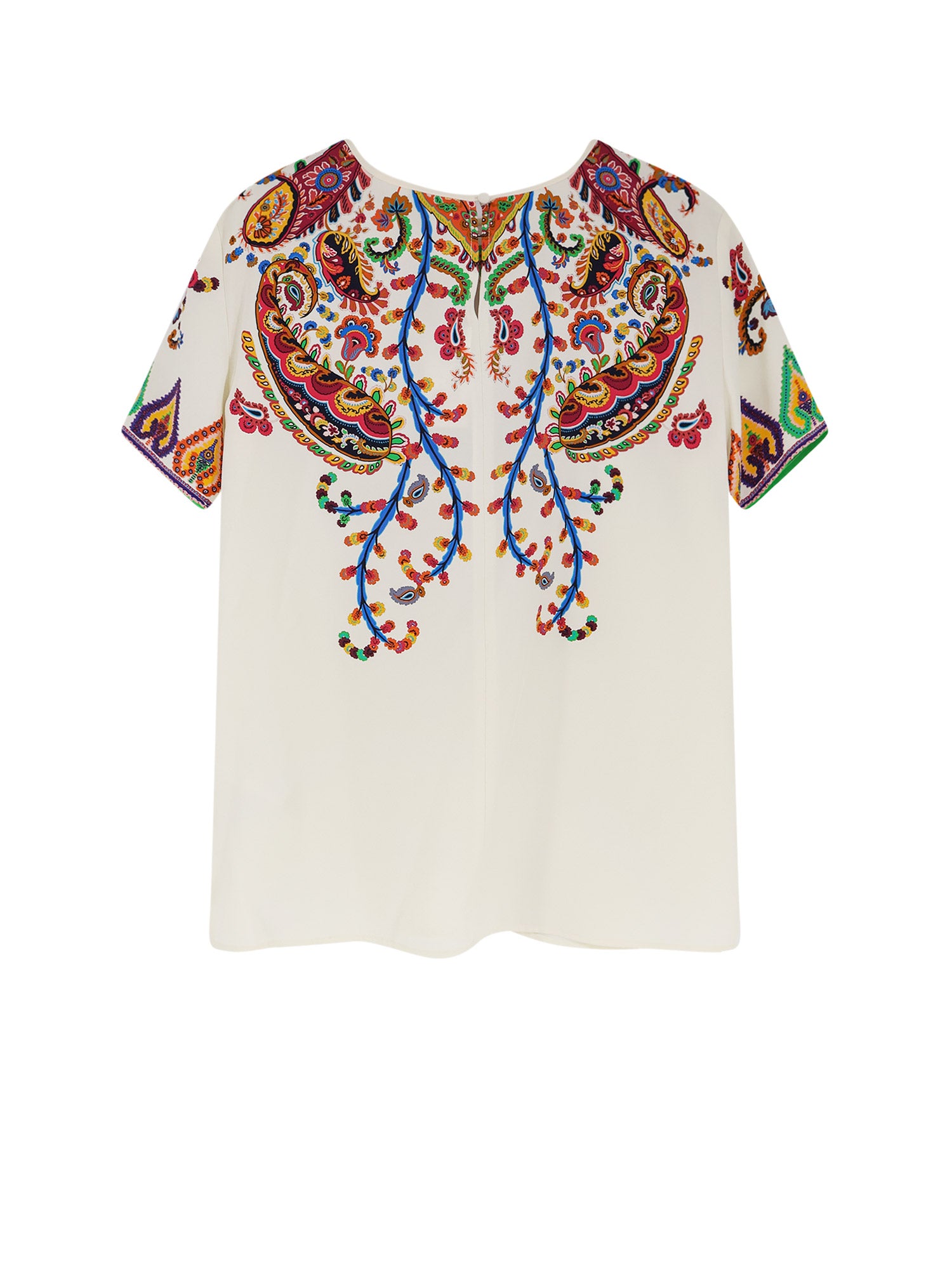 Etro T-shirts and Polos MultiColour Seta