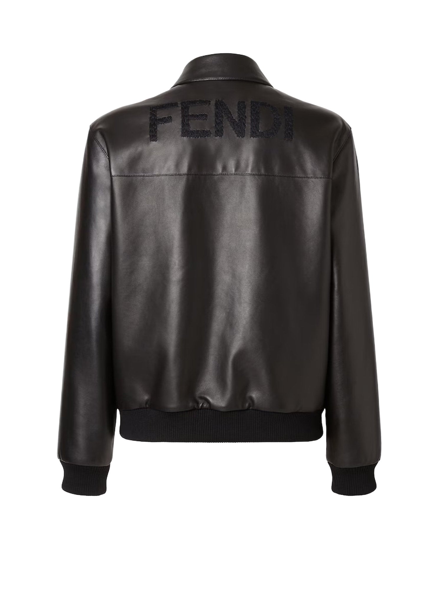 Fendi Jackets Black Pelle