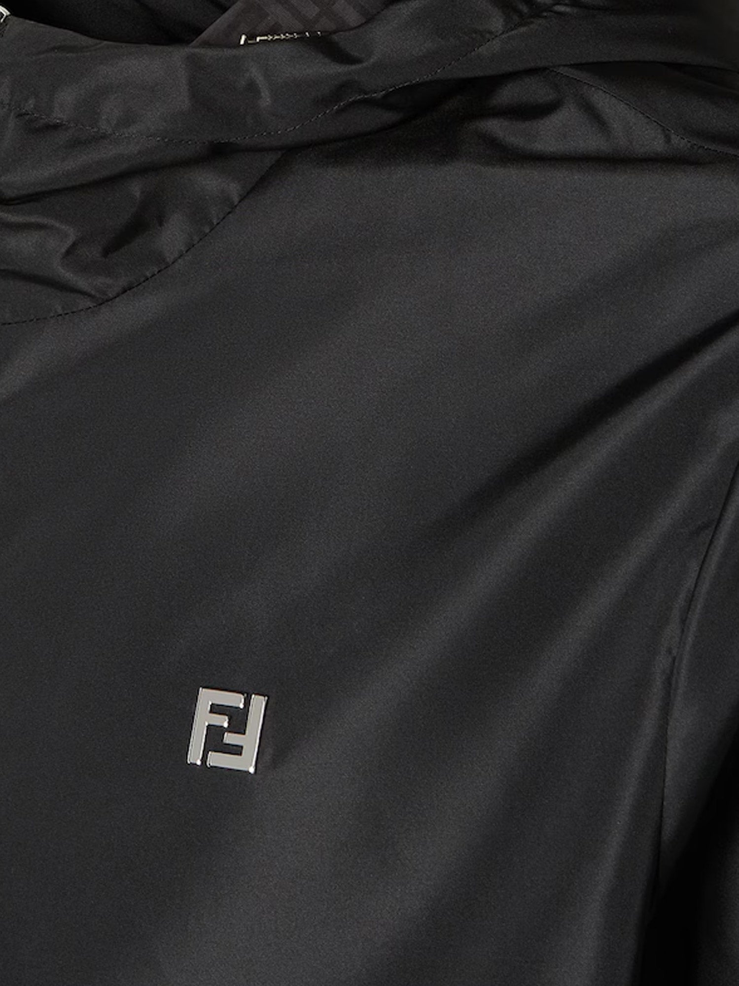 Fendi Jackets Black Poliestere