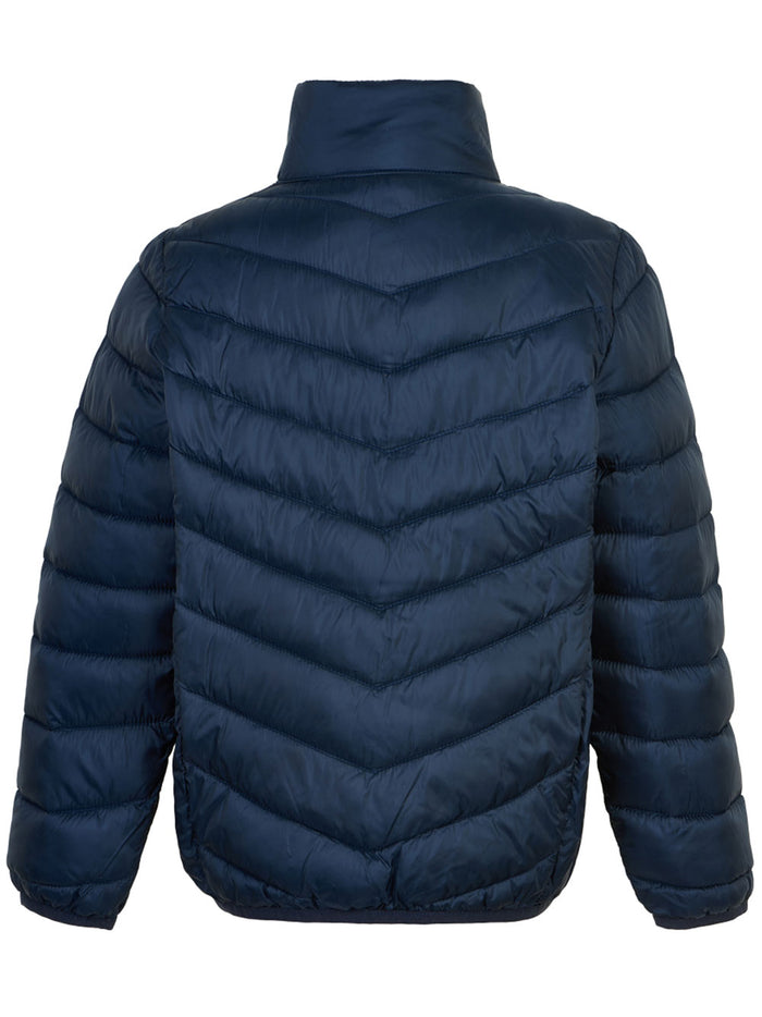 Jacket Quilted Blue Giacca