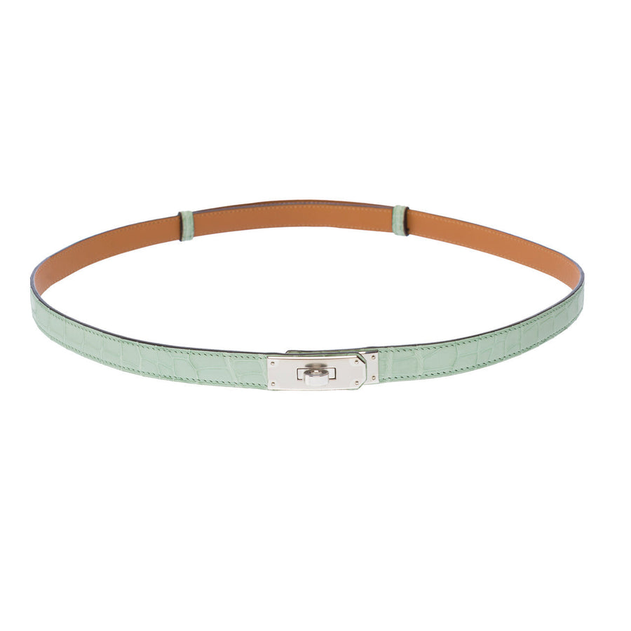 Accessoire Hermes Kelly En Cuirs Exotiques Vert - 102920 Green