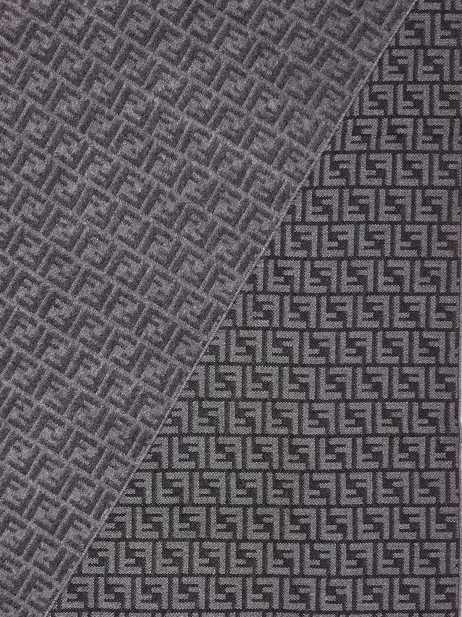 Fendi Scarfs Grigio/antracite Lana Vergine