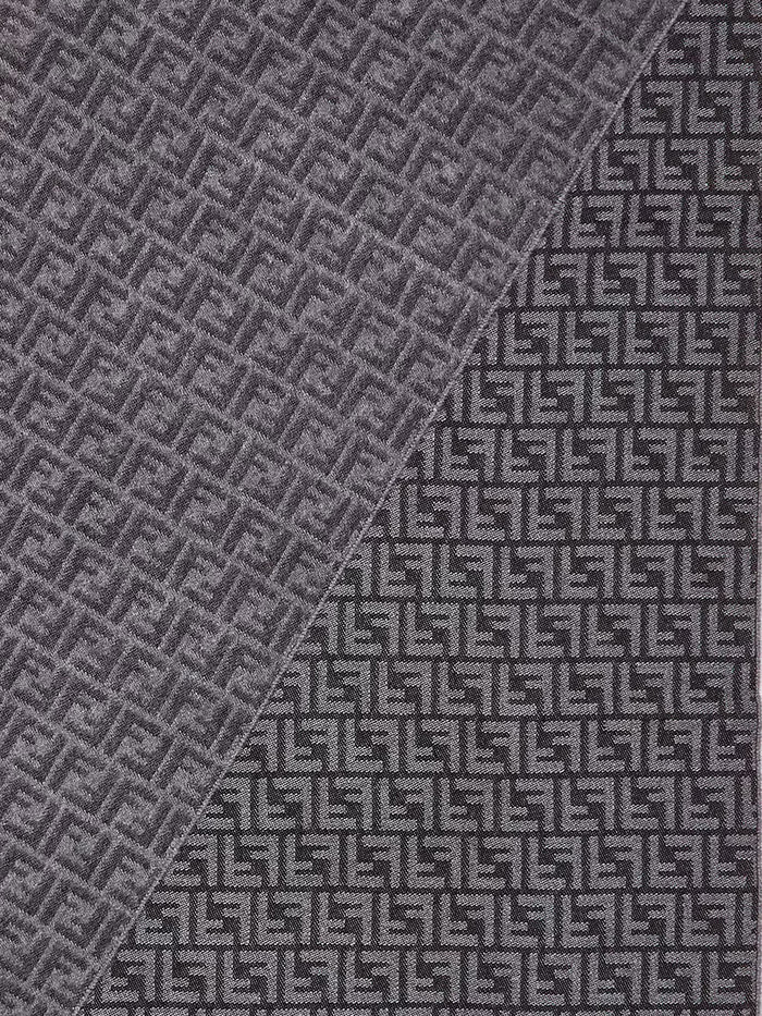 Fendi Scarfs Grigio/antracite Lana Vergine