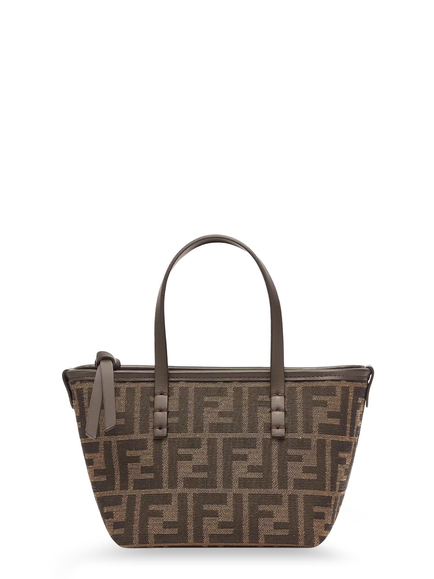 Fendi Bags T.moro Tessuto Ff / Pelle