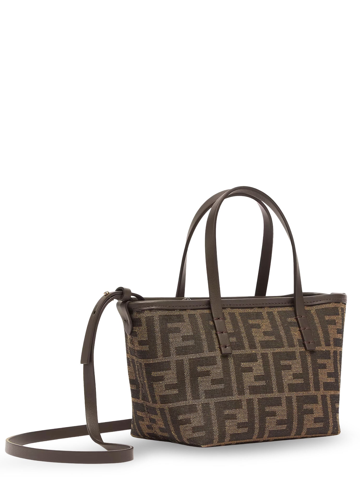 Fendi Bags T.moro Tessuto Ff / Pelle