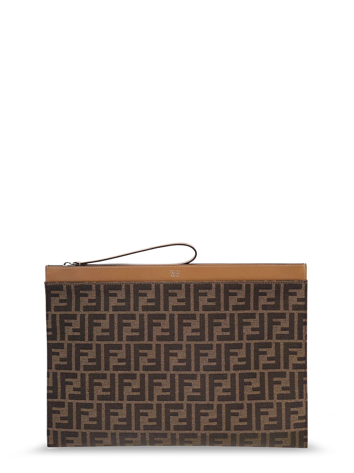 Fendi Bags Tab Mr Sand P Tessuto Ff/pelle