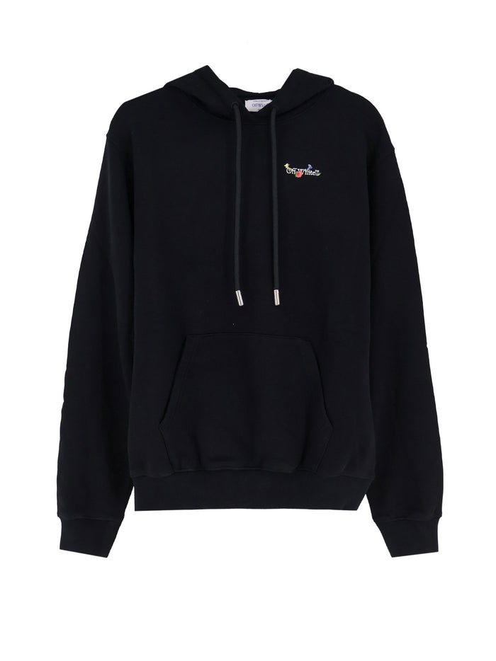 Off White Sweaters Black Cotton