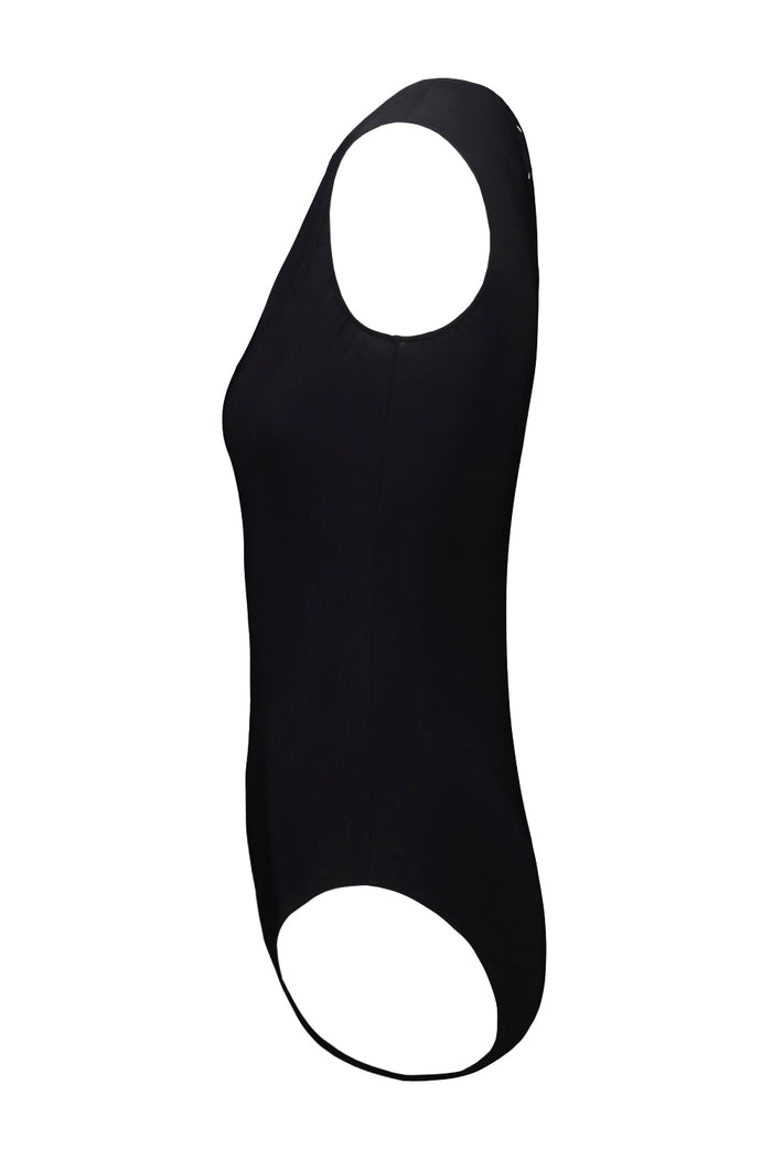Bodysuit Black Polyamide Elasthane Body