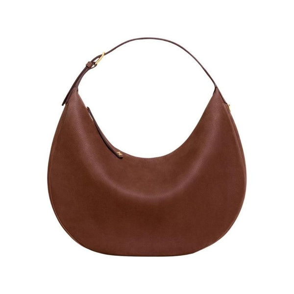 Celine Calfskin leather shoulder bag in brown