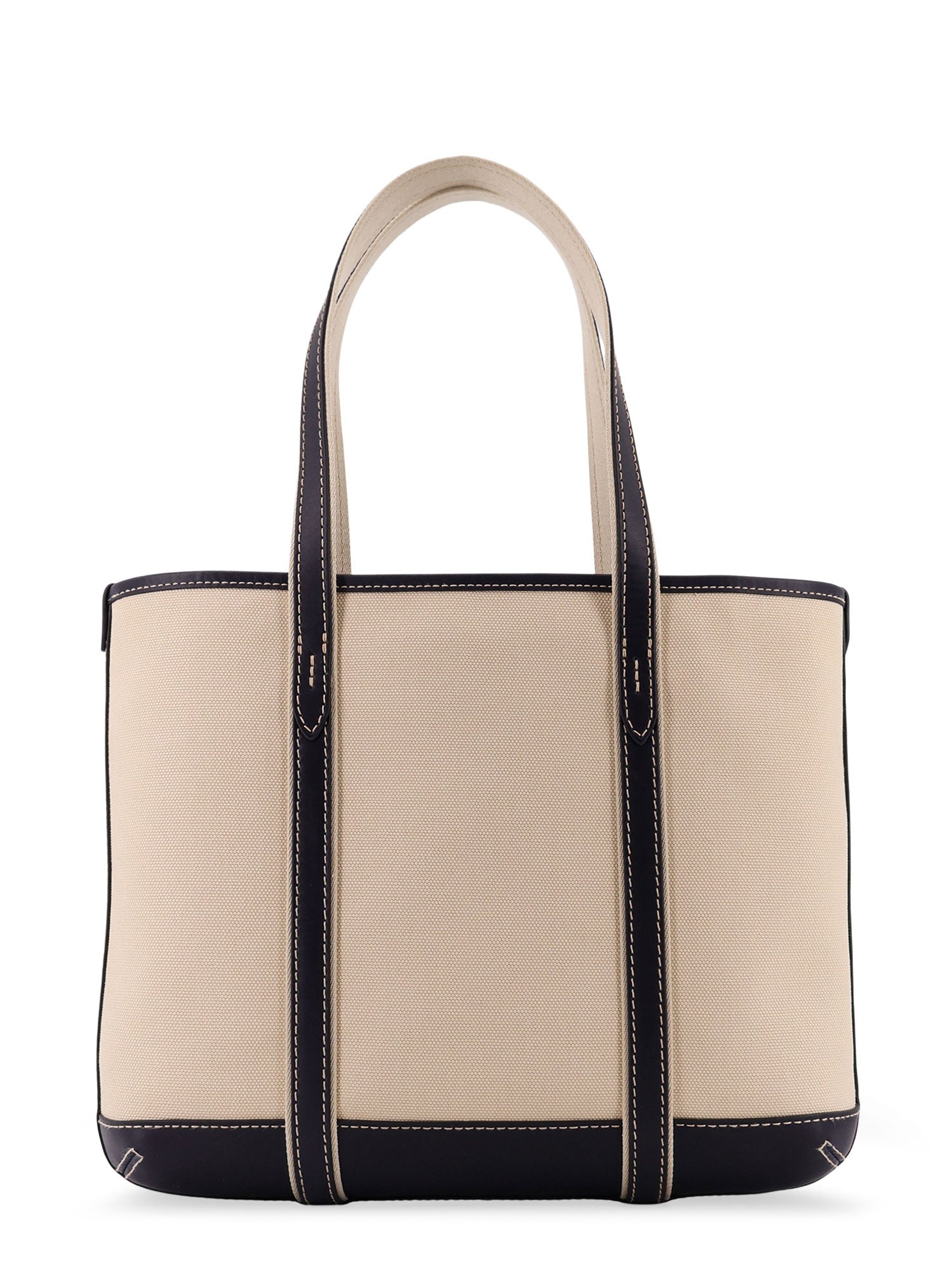 Polo Ralph Lauren Bags Ecrunavy Canvas/pelle