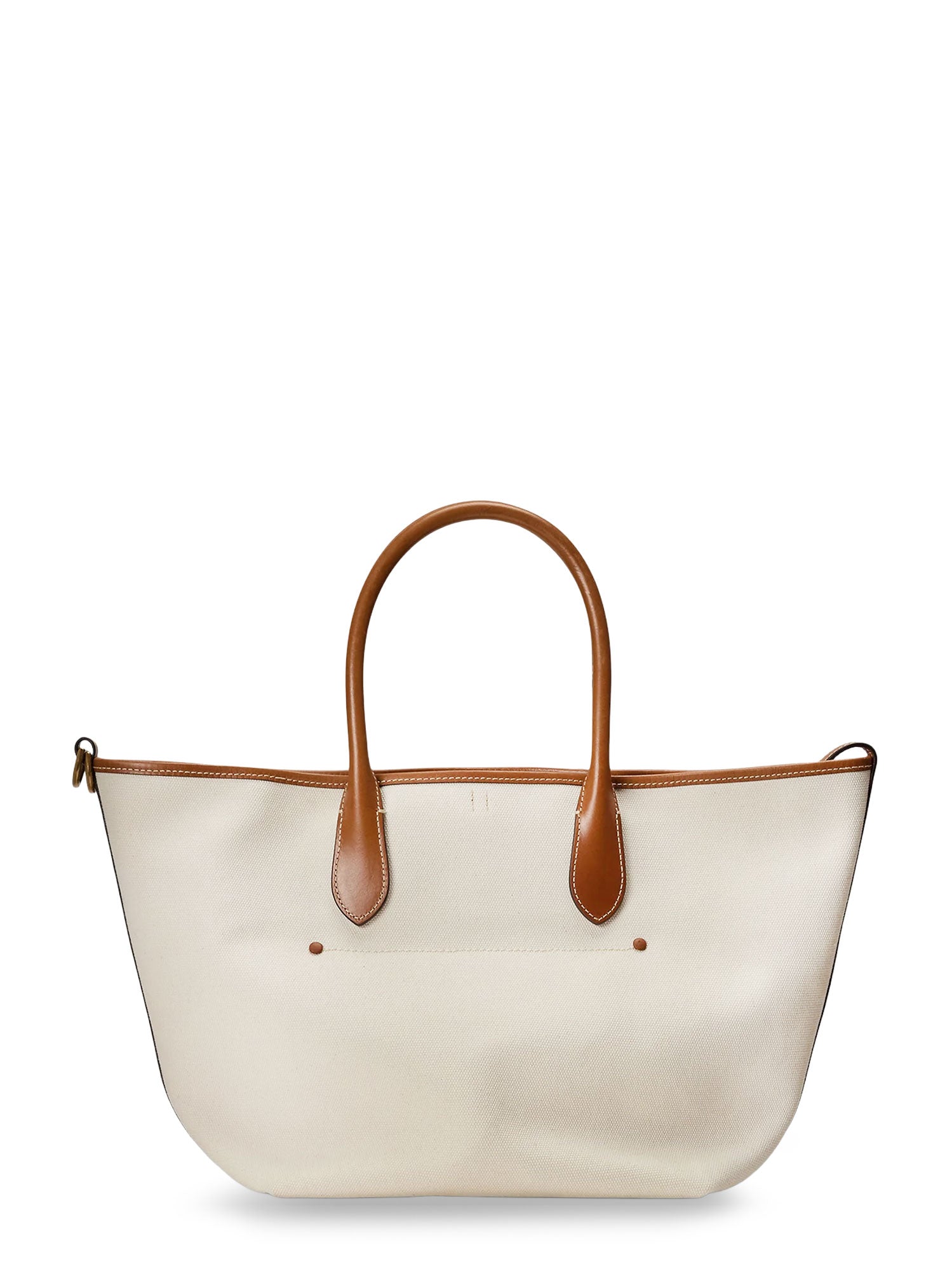 Polo Ralph Lauren Bags Naturalnavy Canvas