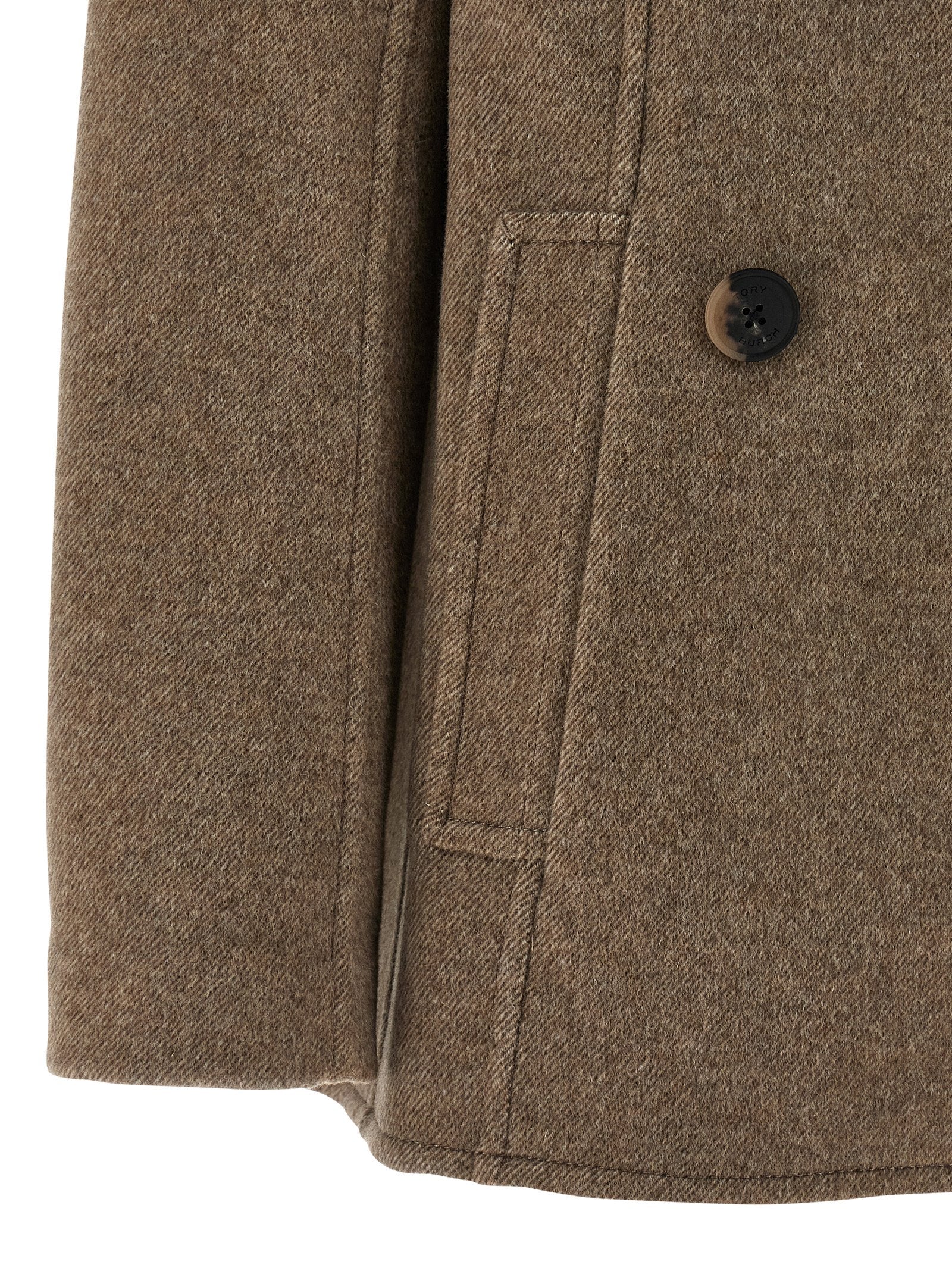 Wool coat Beige Coats, Trench