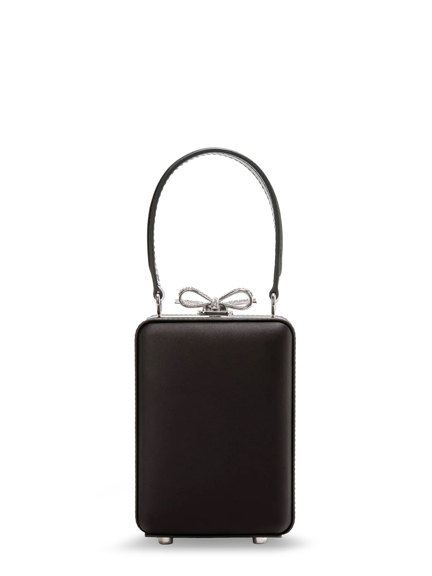 SELF PORTRAIT Bags Black Satin/cristalli