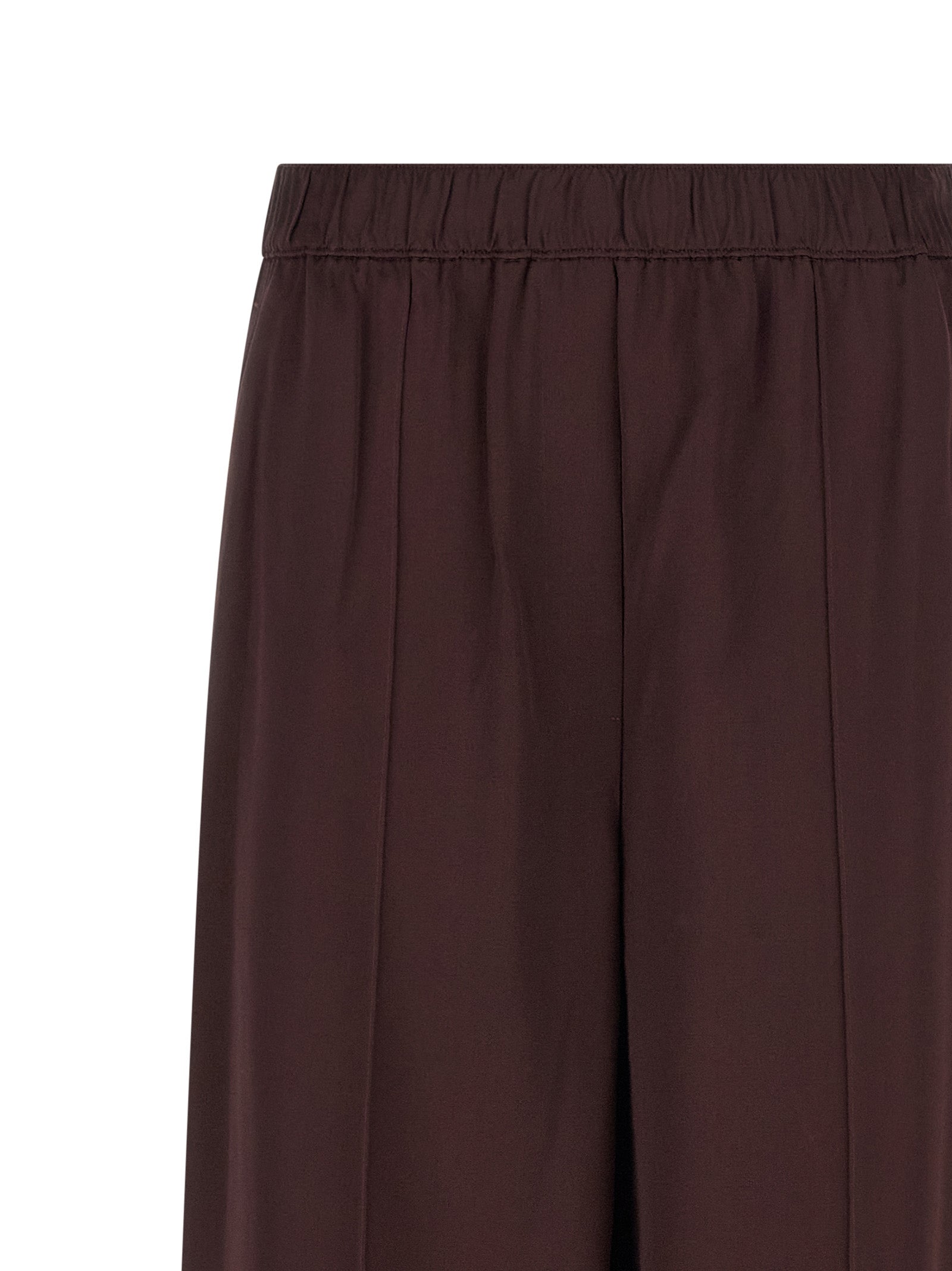 Shiny pants Bordeaux Viscose