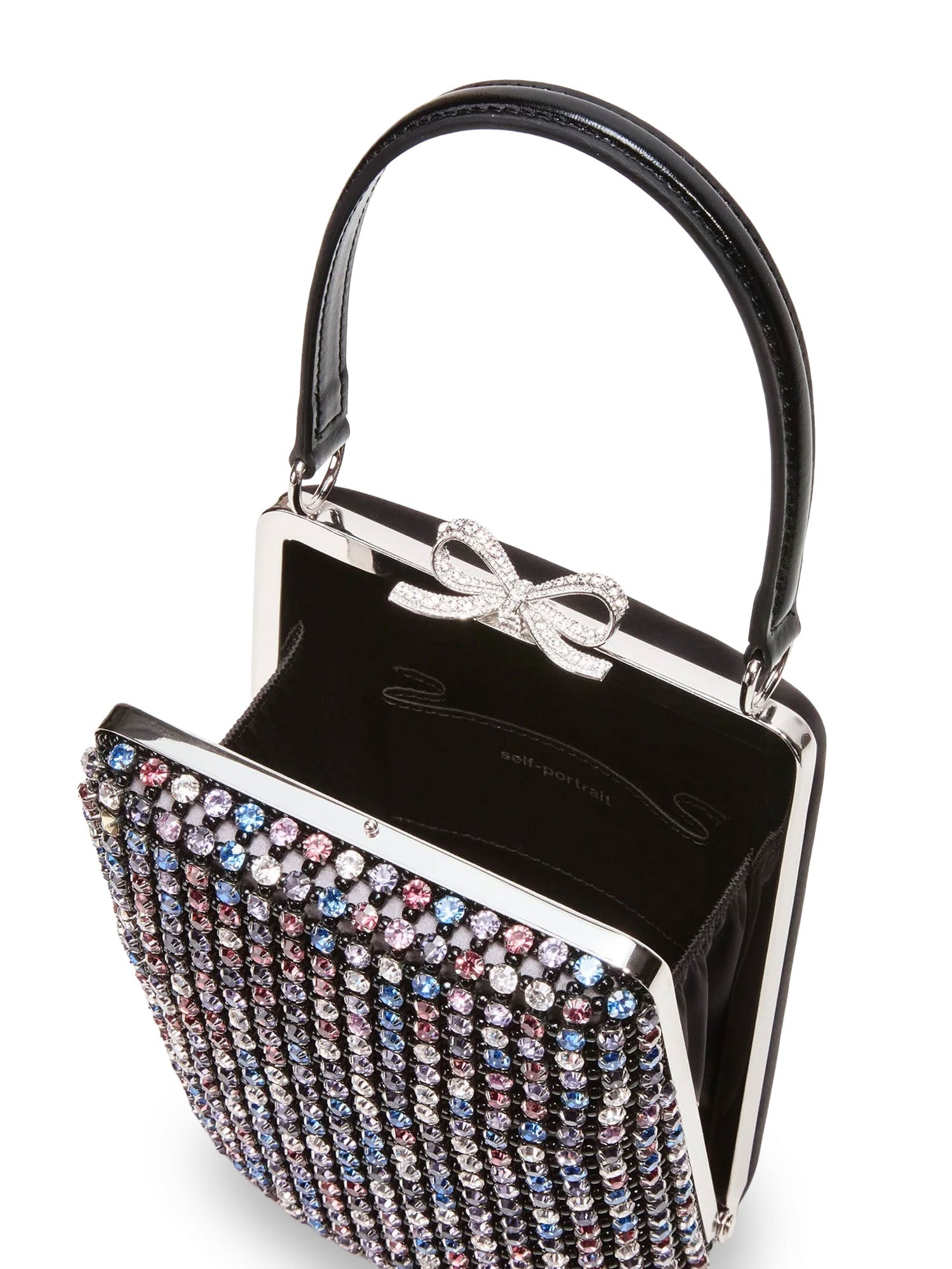 SELF PORTRAIT Bags Multi Coloured Pelle/cristalli
