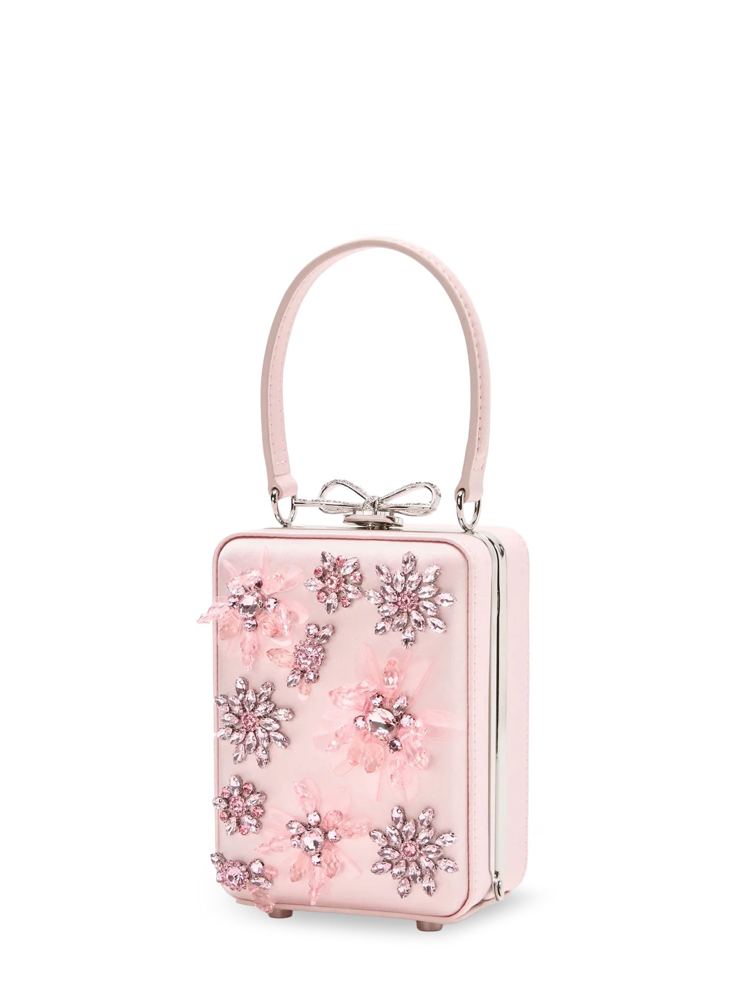 SELF PORTRAIT Bags Pink Satin/cristalli