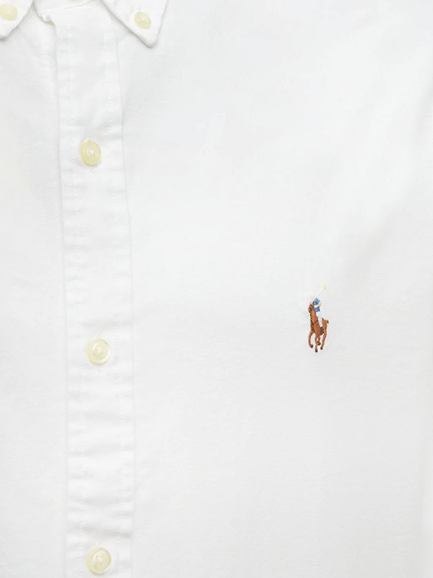 Polo Ralph Lauren Shirts Bsrwhite Cotone