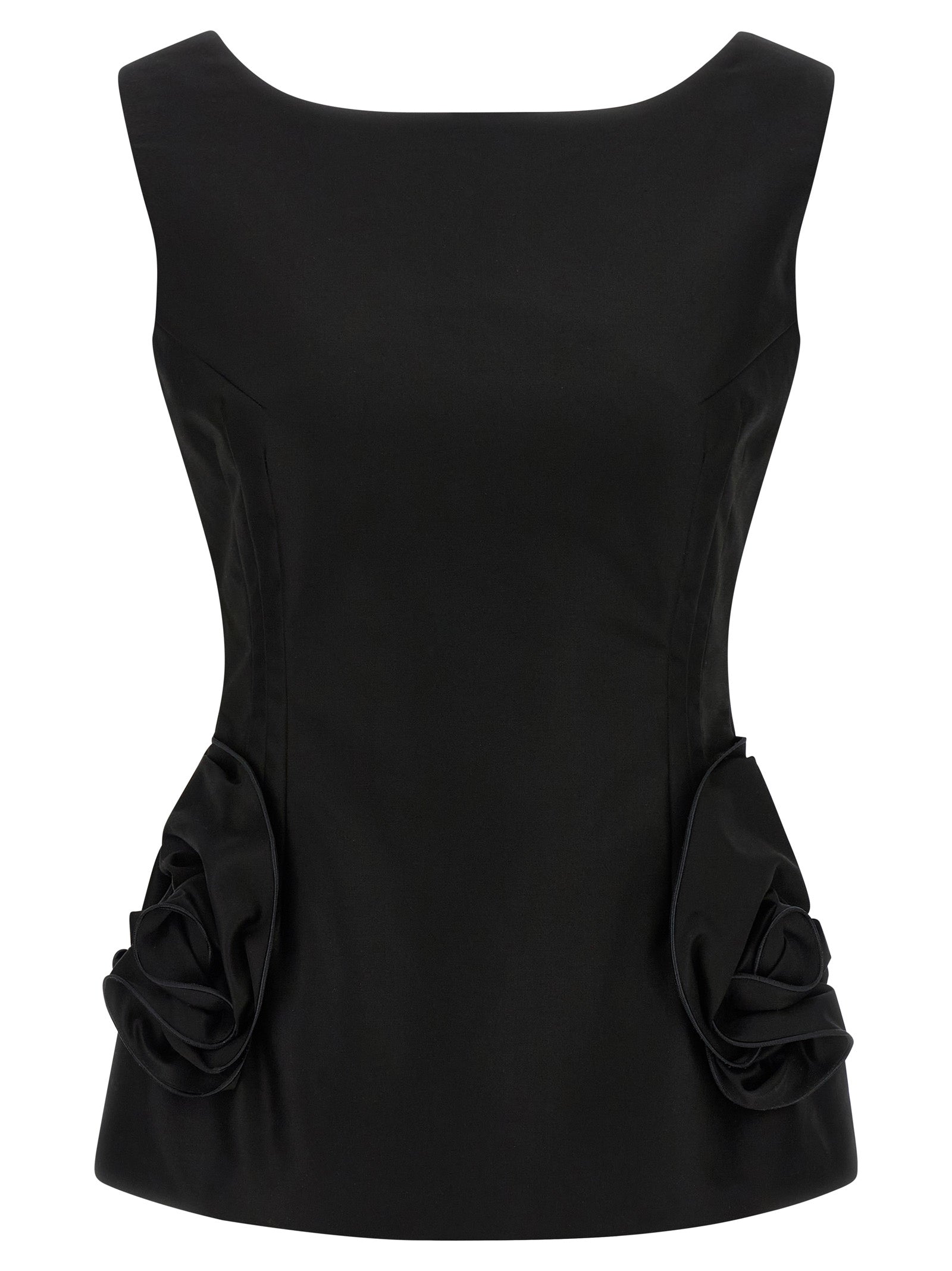 05 top Black Cotton Tops