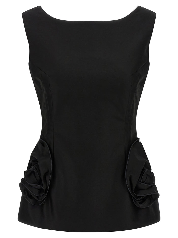 05 top Black Cotton Tops