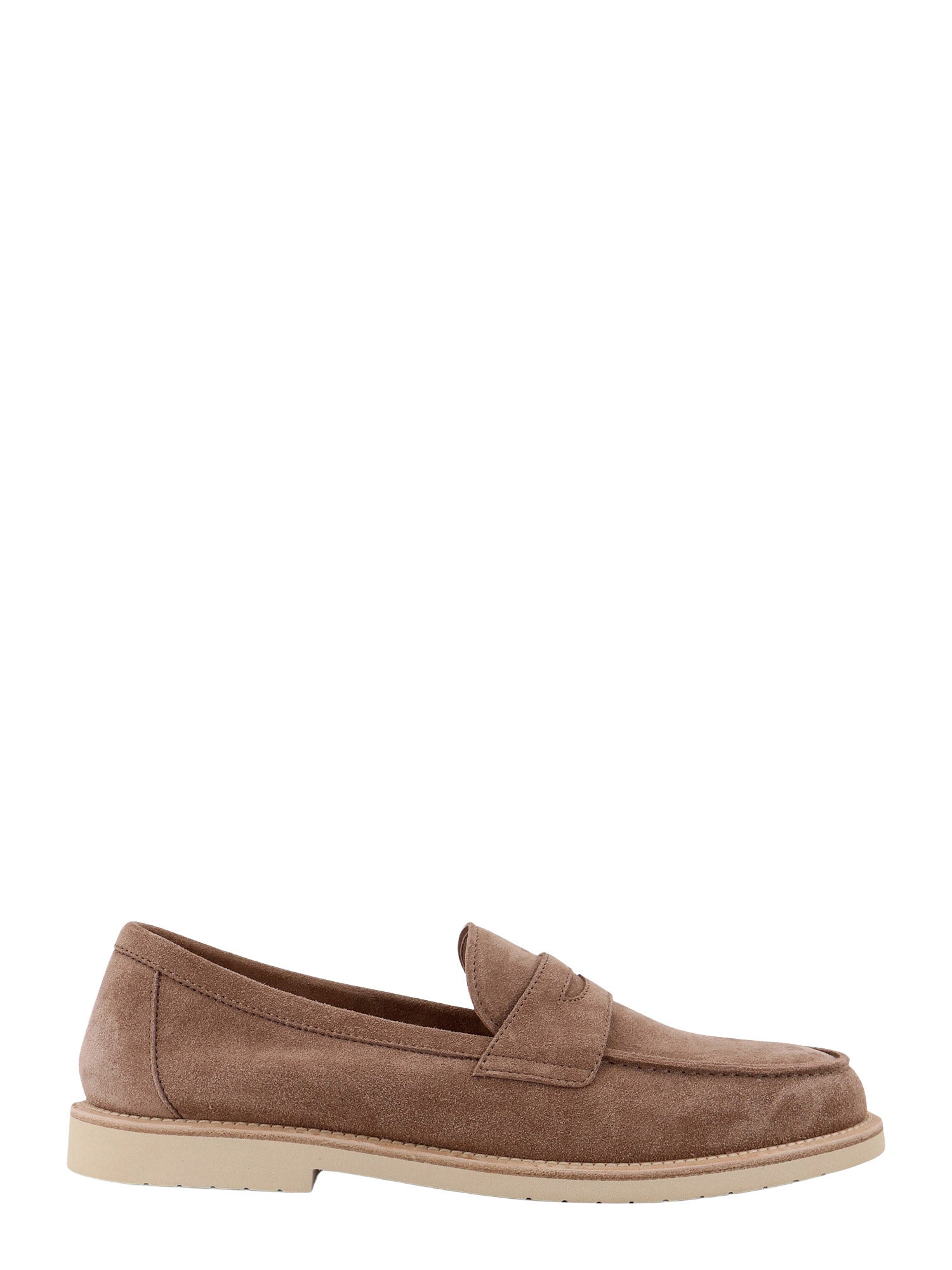 Brunello Cucinelli Flat shoes Koala Pelle