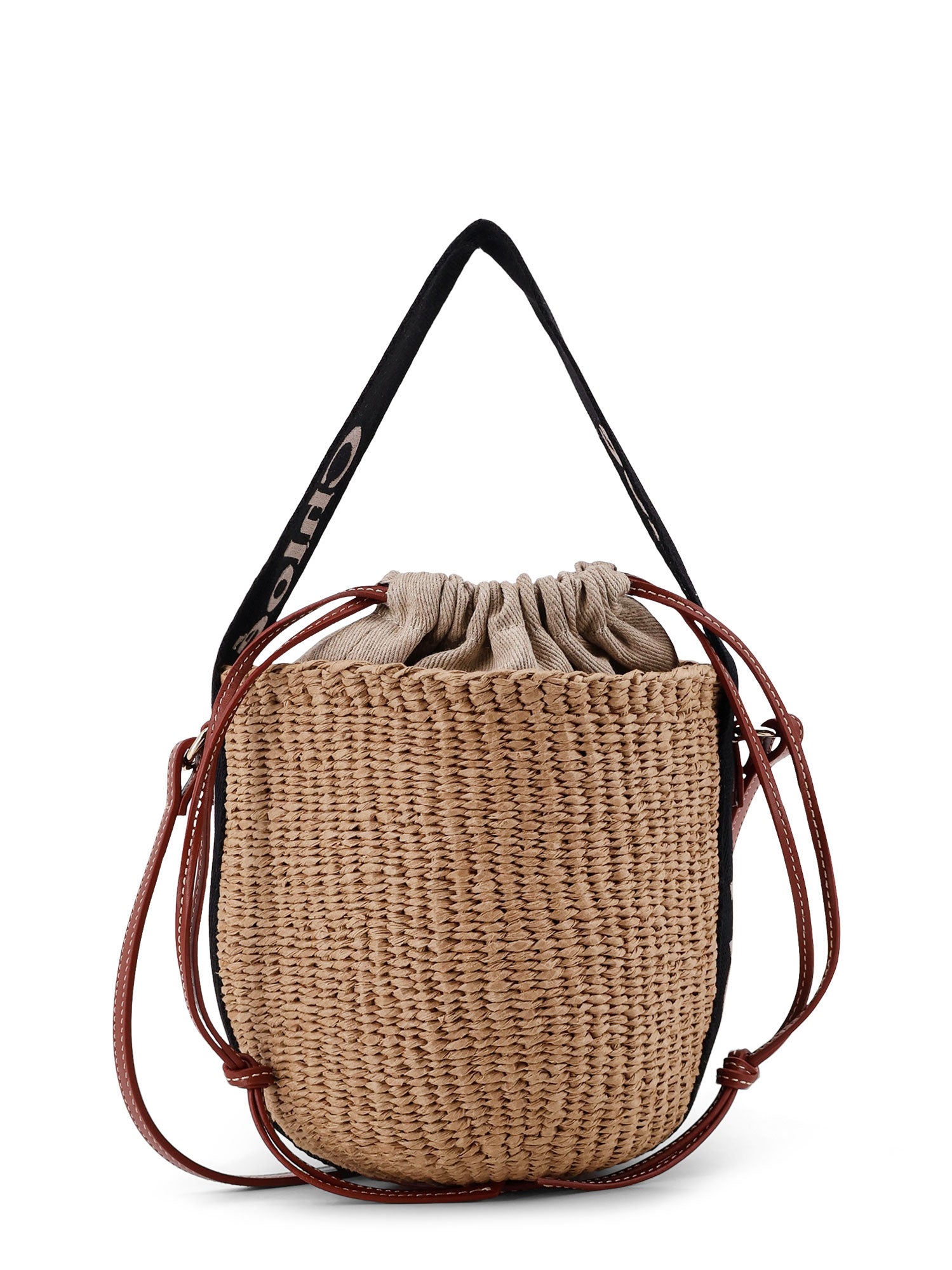 Chloè Bags Black - Beige 1 Rafia