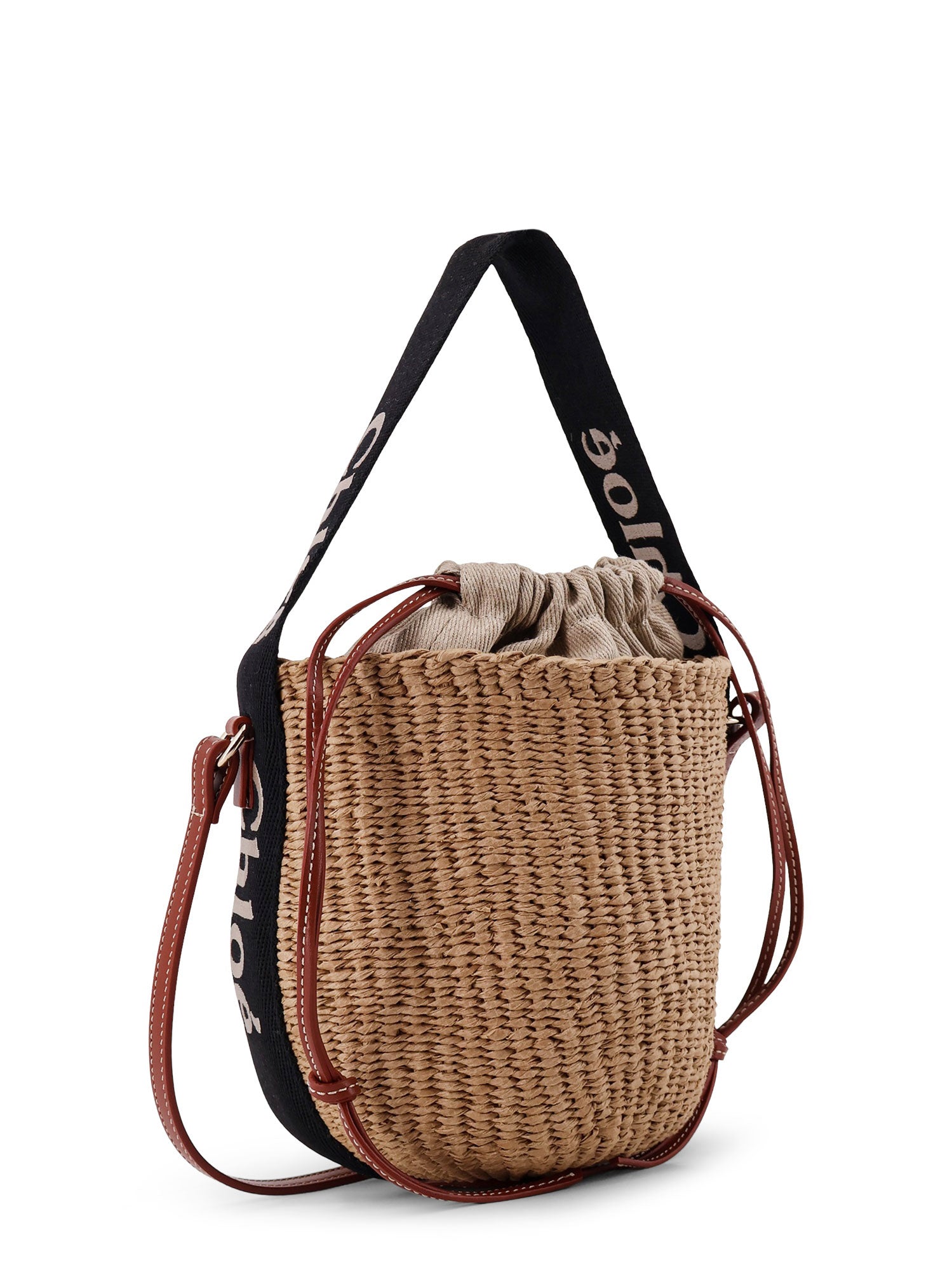 Chloè Bags Black - Beige 1 Rafia
