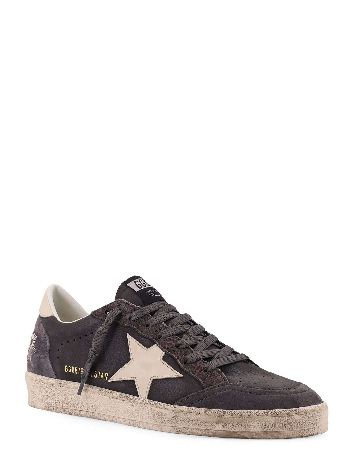 Golden Goose Sneakers Antracite Green Pelle