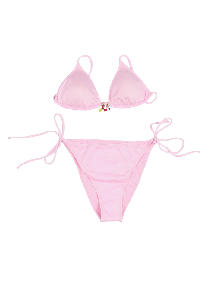 Leah Teen-Shiny Charms 20 Pink Polyamide Elastane Top