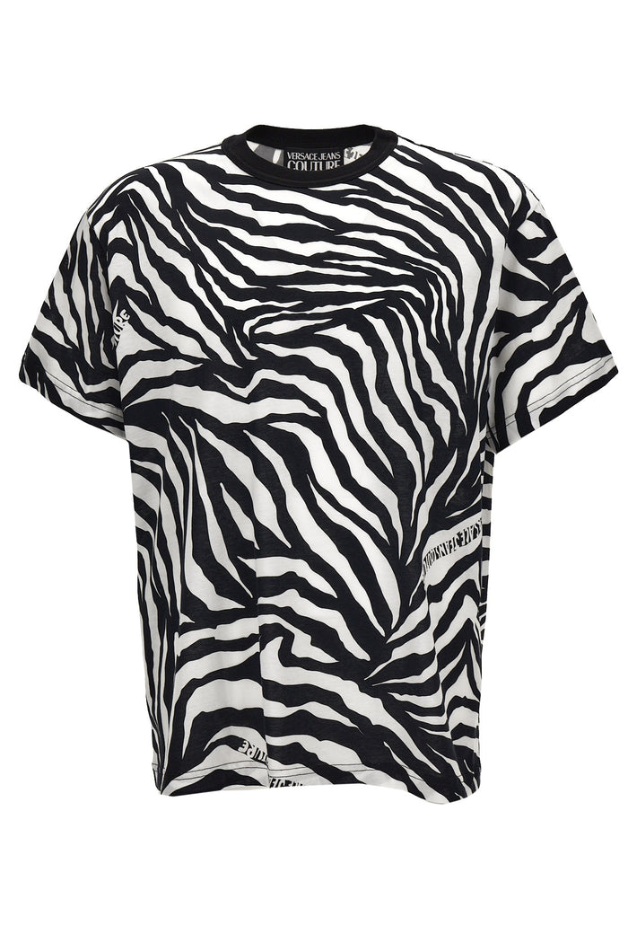 VERSACE JEANS COUTURE T-shirts and Polos Black