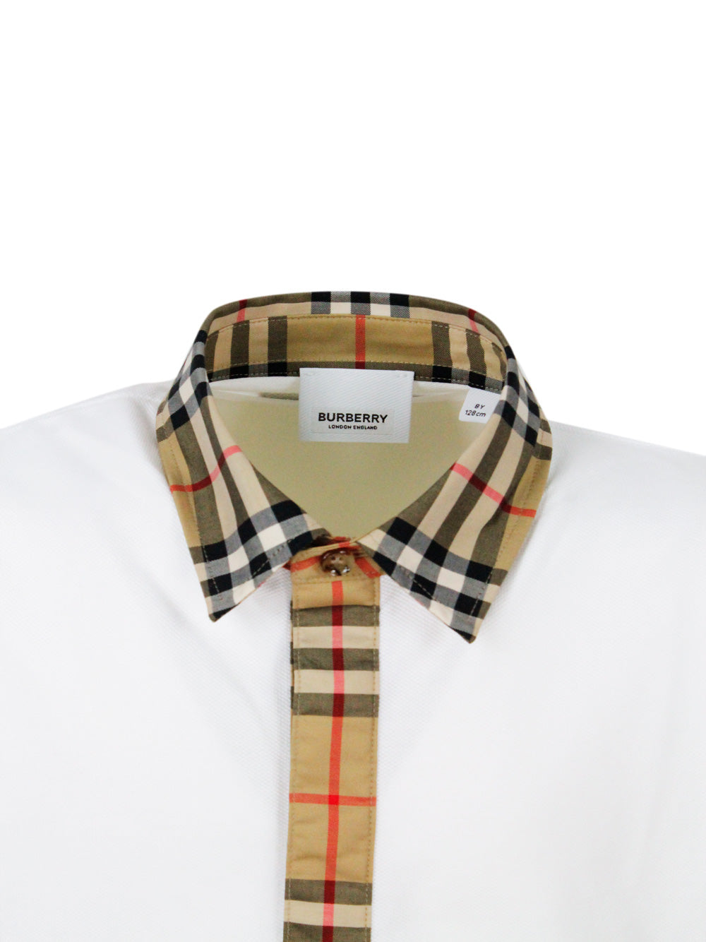 Burberry T-Shirts And Polos White 95co 5ea