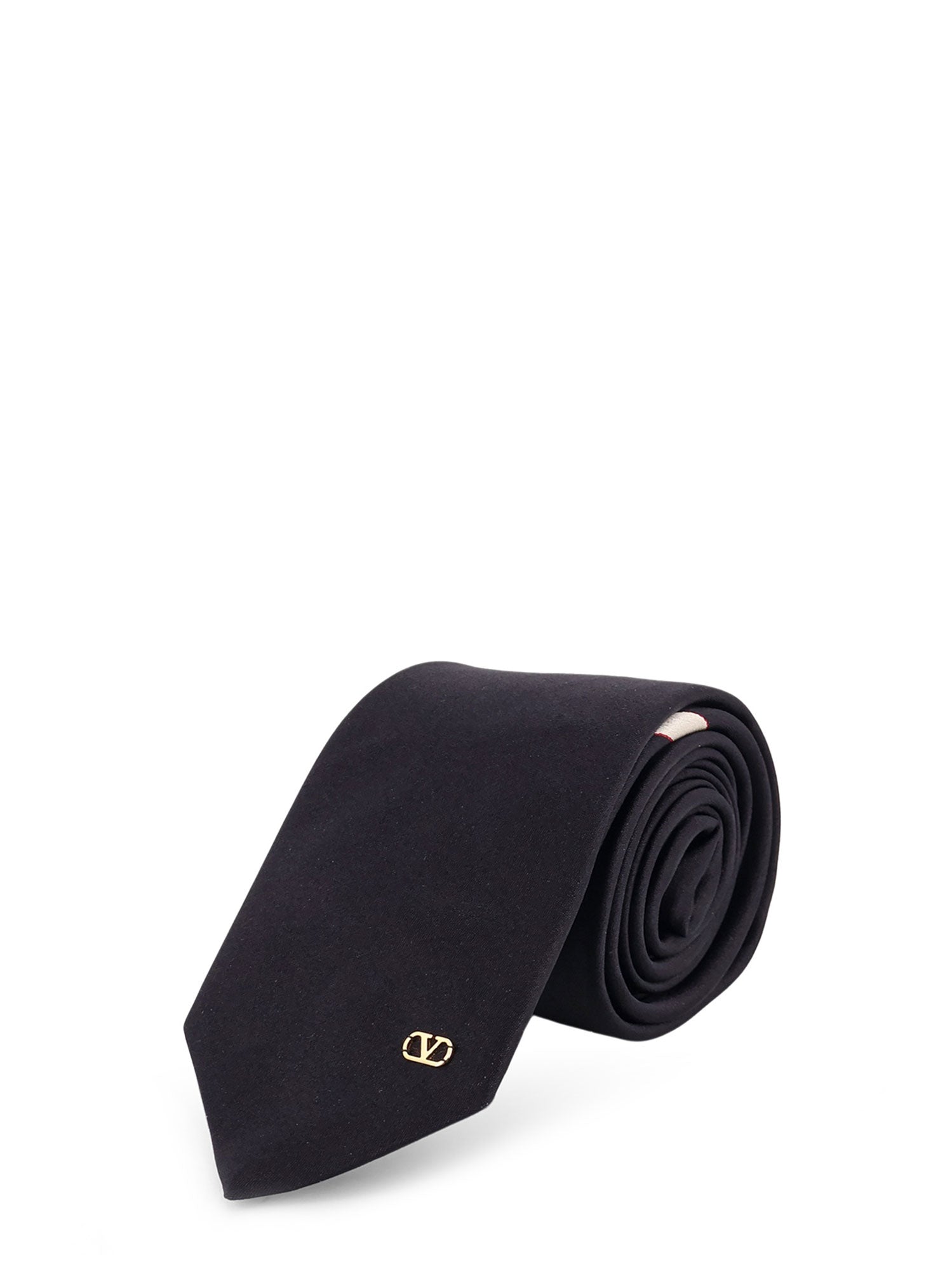 Valentino Garavani Ties Nero Oro Seta