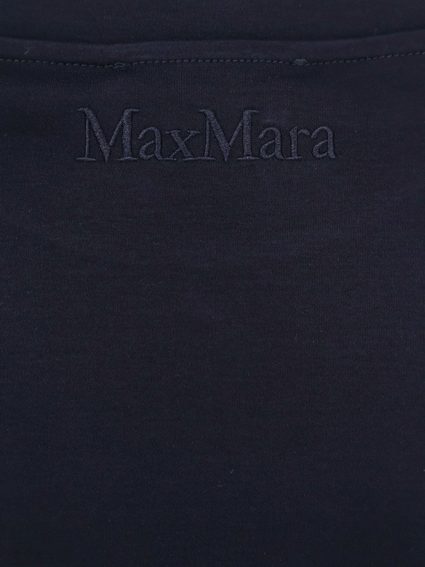 Max Mara T-shirts and Polos Blu Marino Cotone