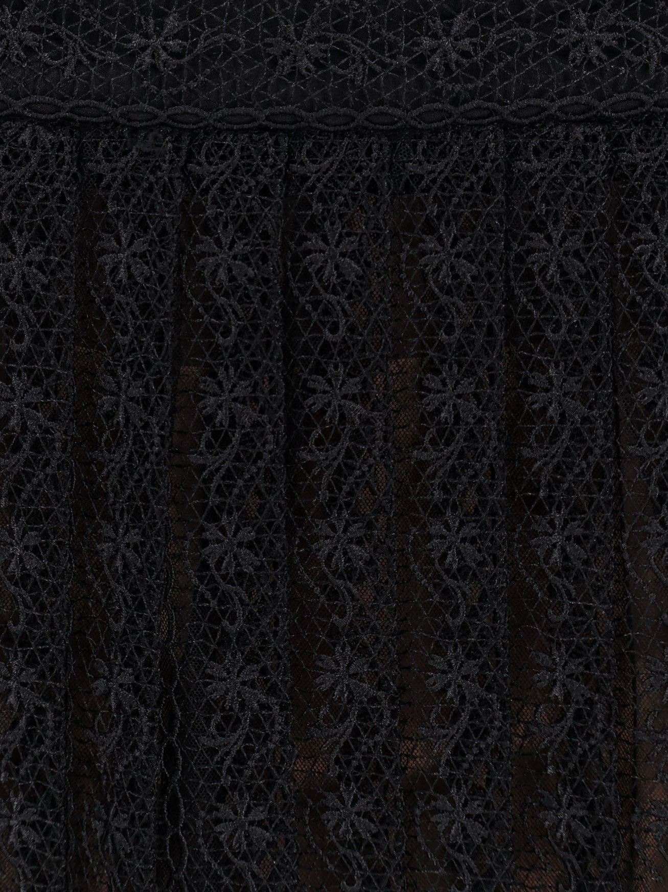 SELF PORTRAIT Skirts Black Poliestere