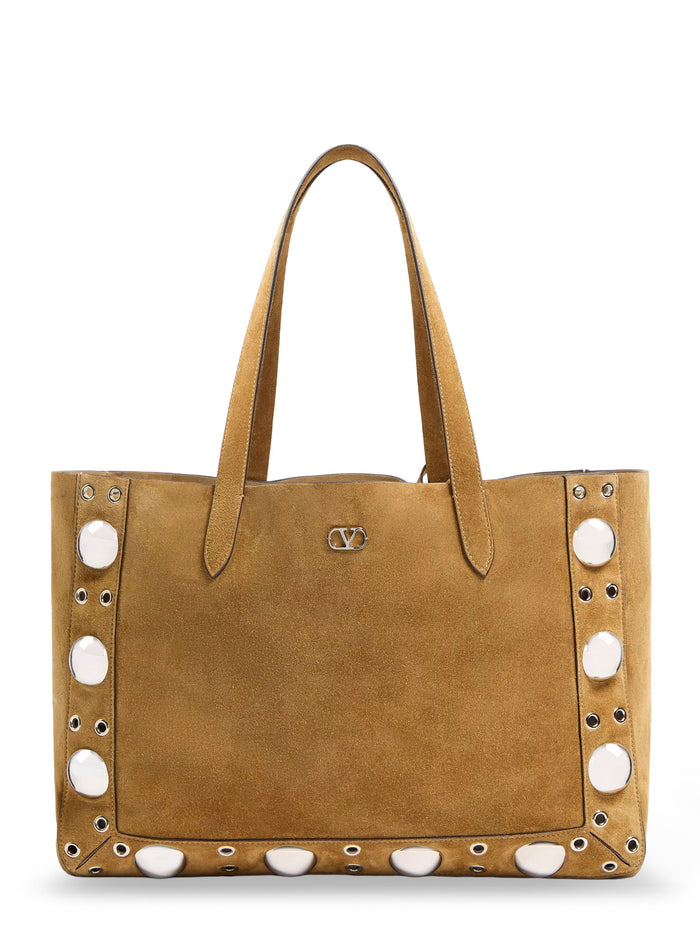 Valentino Garavani Bags Havana Beige Pelle