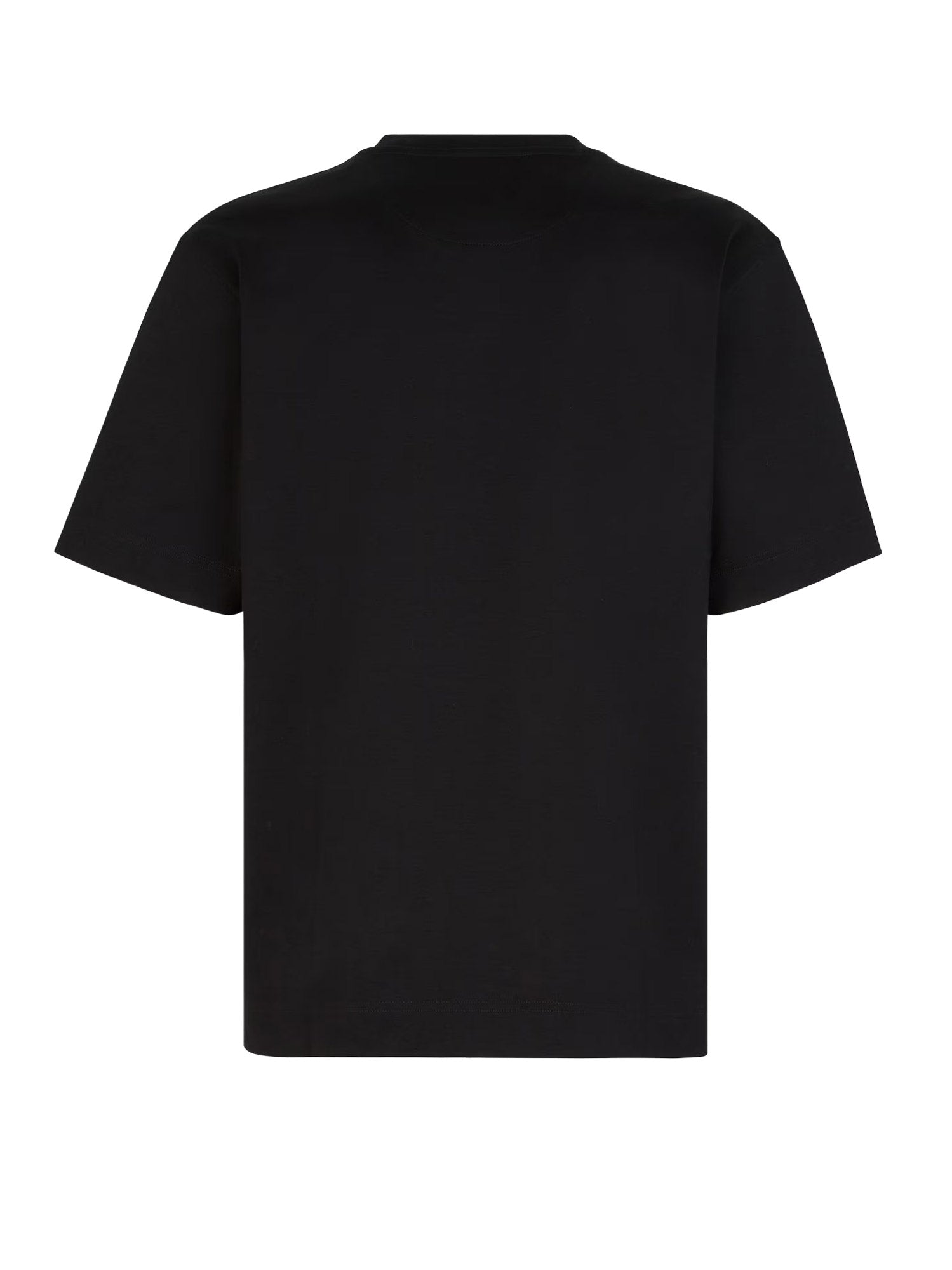 Fendi T-shirts and Polos Black Cotone