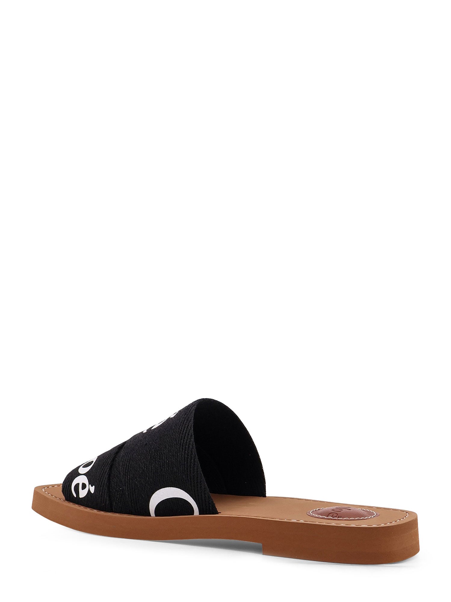 Chloè Sandals Black Lino