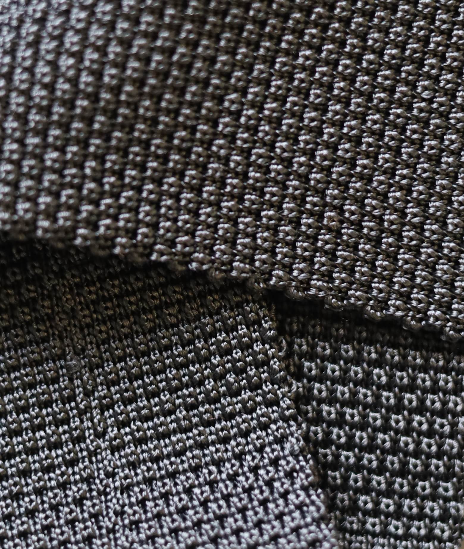 Silk Tricot Tie Darkgoldenrod Knitted
