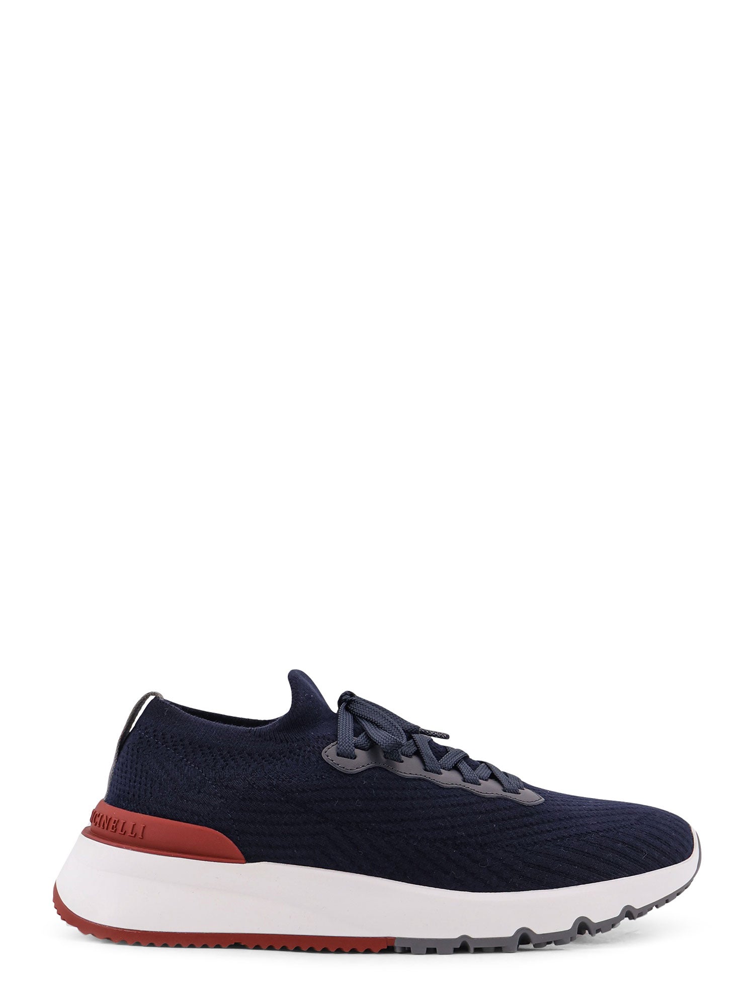 Brunello Cucinelli Sneakers Blue River Cotone/pelle