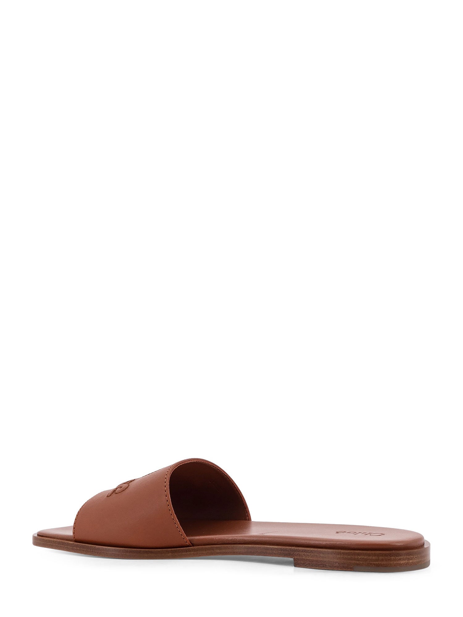 Chloè Sandals Ginger Brown Pelle