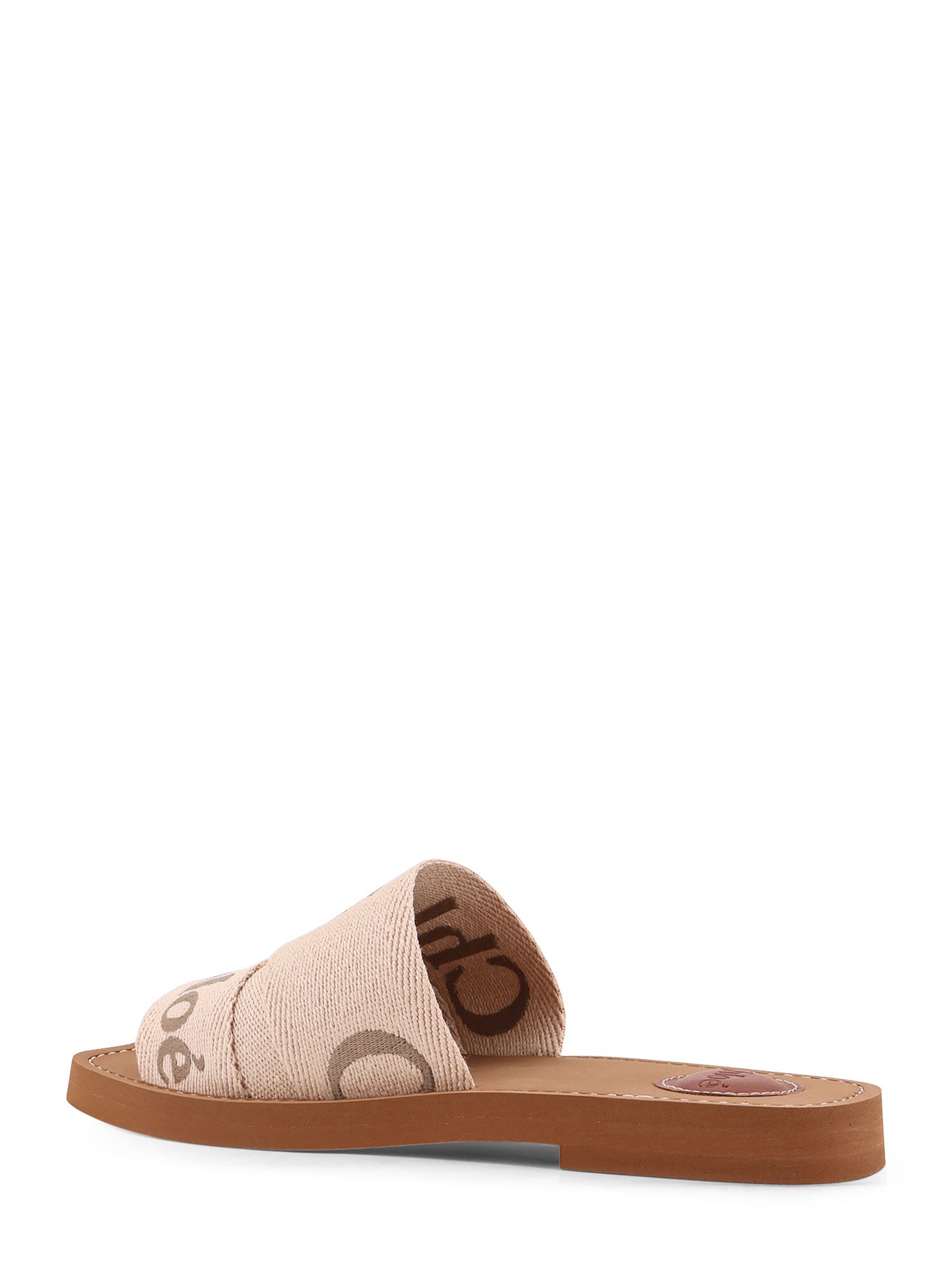 Chloè Sandals Blushy Beige Lino/gomma