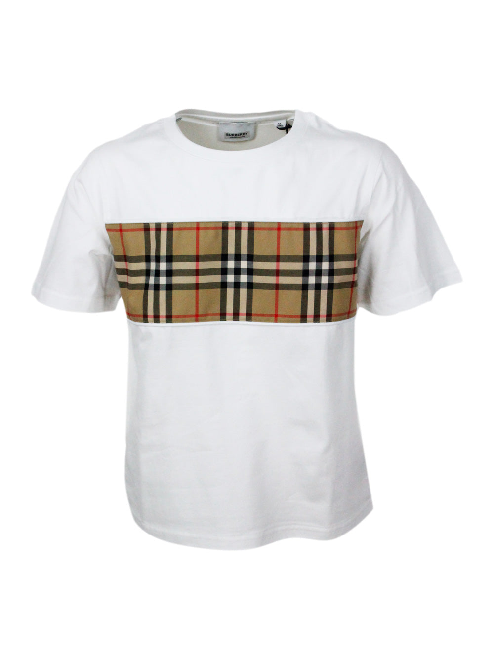 Burberry T-Shirts And Polos White 100co