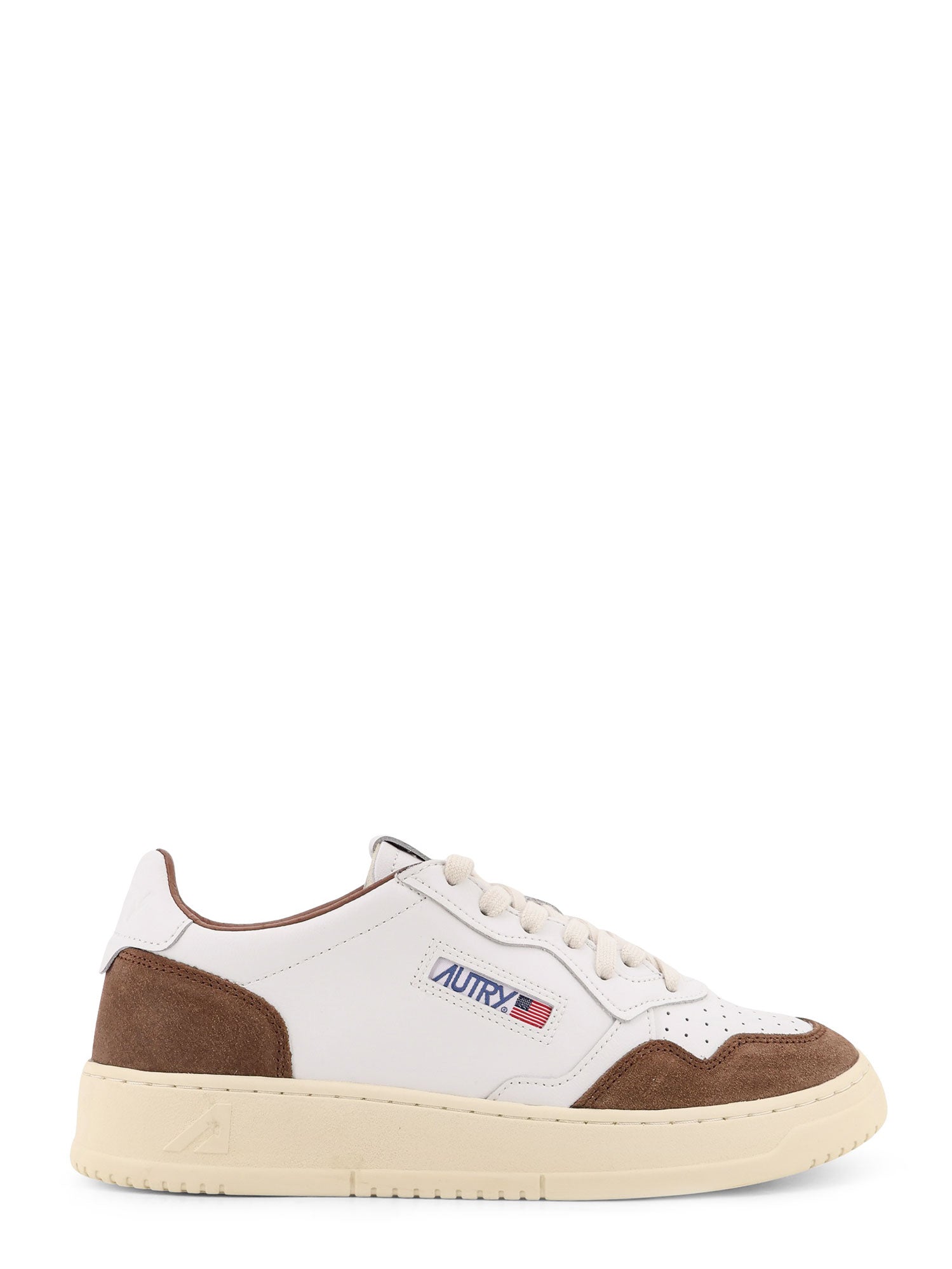 Autry Sneakers Bianco Marrone Pelle