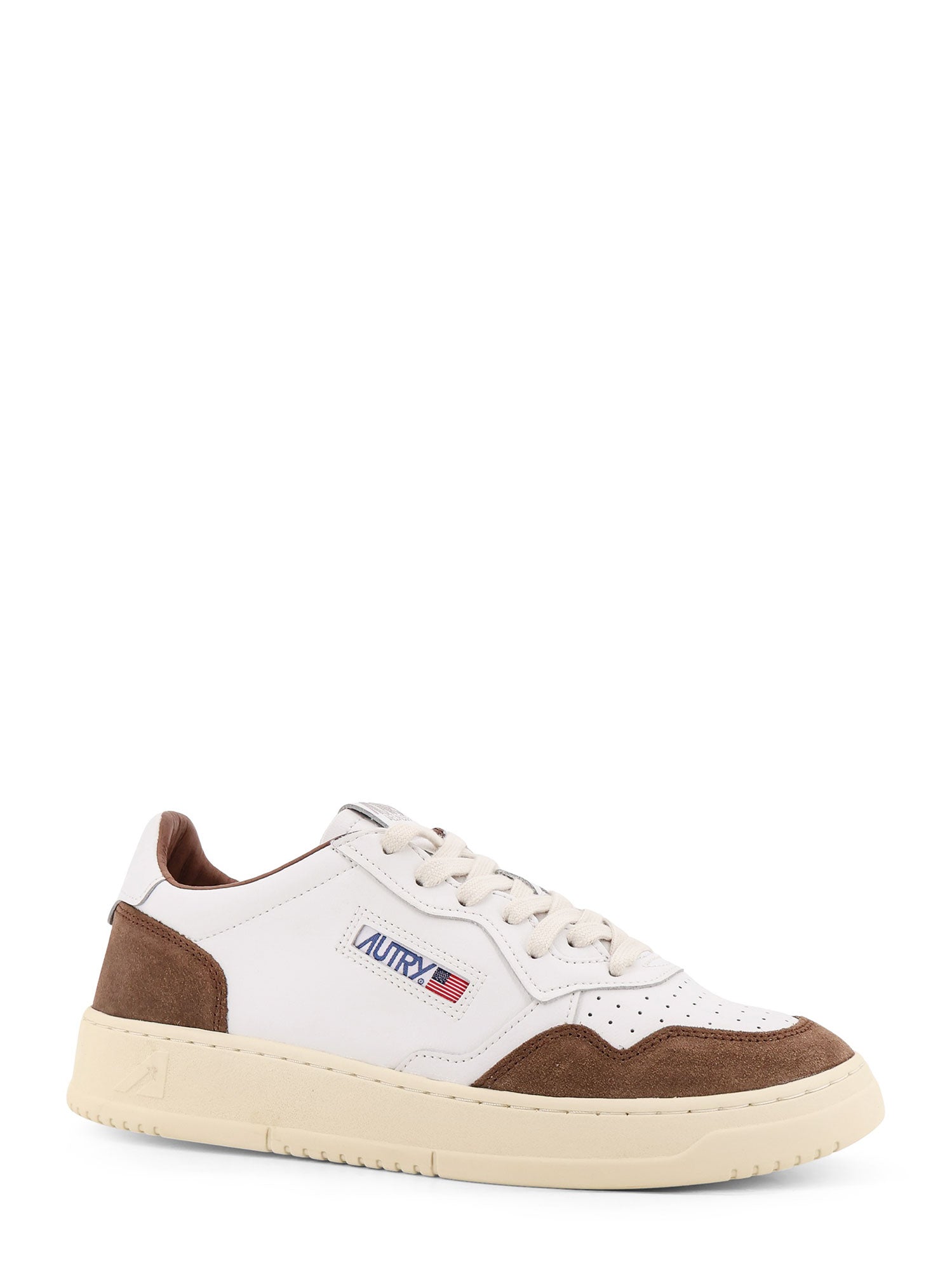 Autry Sneakers Bianco Marrone Pelle