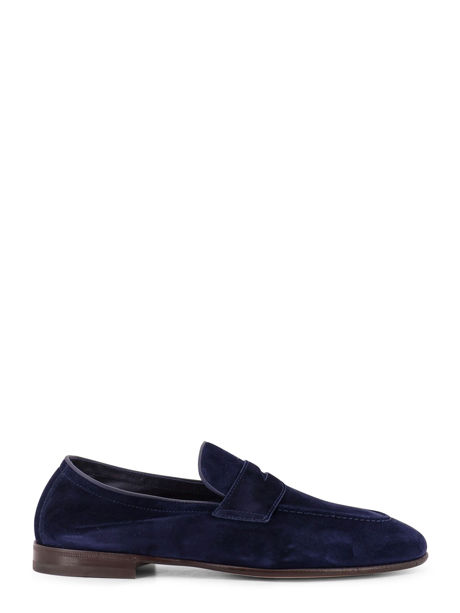 Brunello Cucinelli Flat shoes Blue Pelle