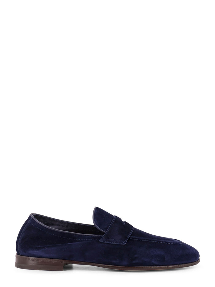 Brunello Cucinelli Flat shoes Blue Pelle