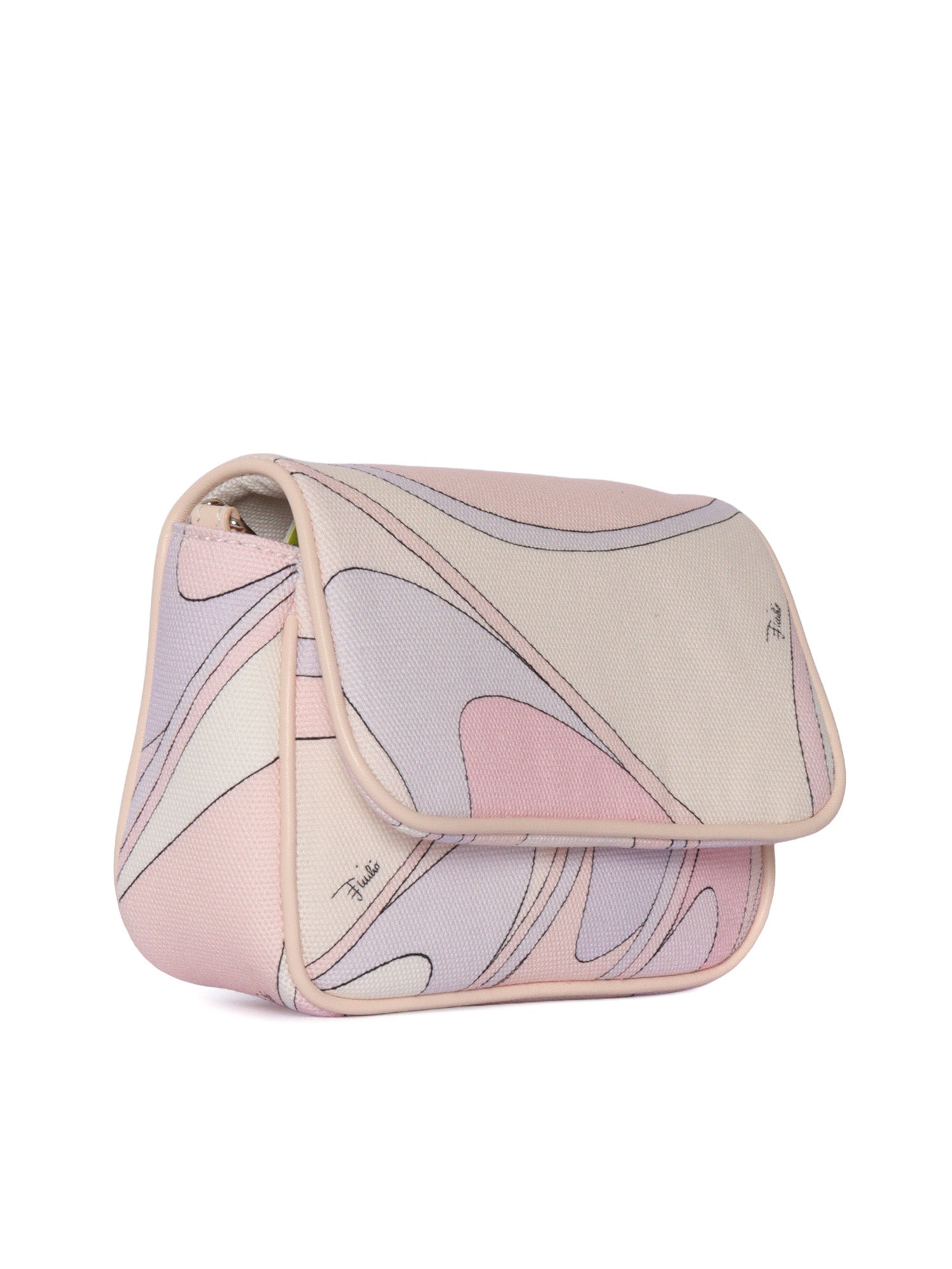 SHOULDER BAG Pink Cotton Cross