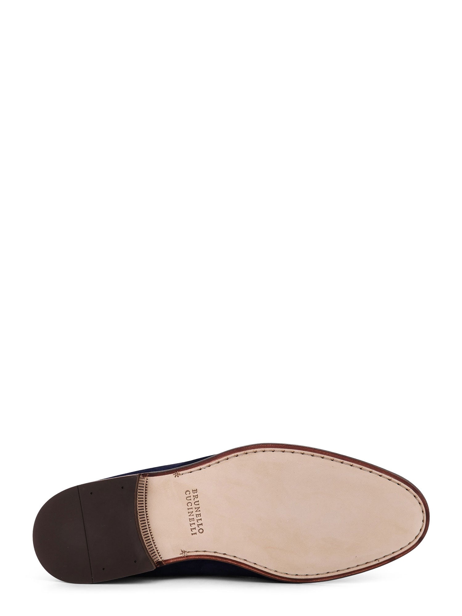 Brunello Cucinelli Flat shoes Blue Pelle