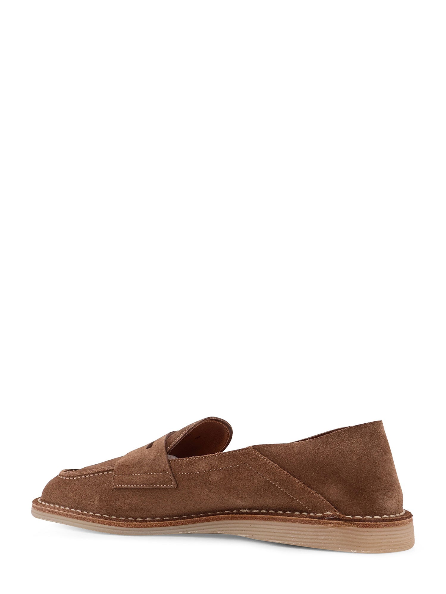 Dolce & Gabbana Flat shoes Brown Suede